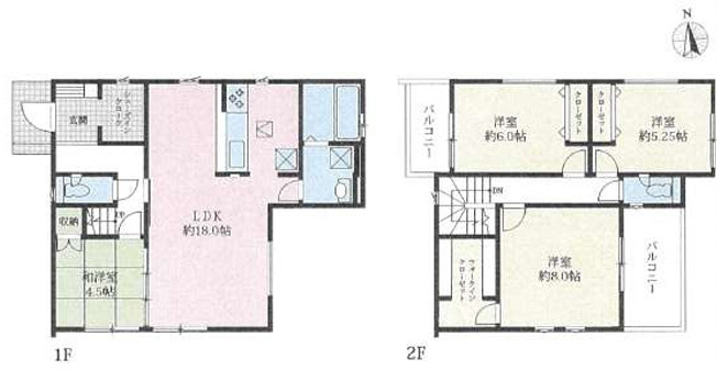 【間取り】 | 平塚市小鍋島　全６棟　新築住宅