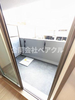 【バルコニー】 | ベラジオ雅び京都七条ウエストⅡ | 開放的で明るい空間を演出してくれるバルコニーです