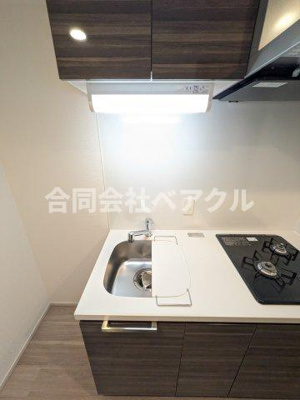 【キッチン】 | ベラジオ雅び京都七条ウエストⅡ | 使いやすいキッチンです