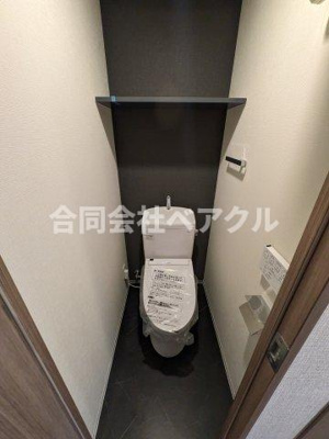 【トイレ】 | ベラジオ雅び京都七条ウエストⅡ | トイレです