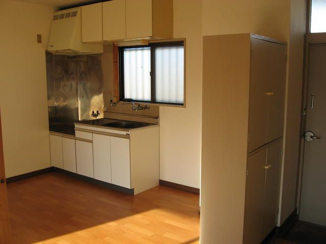 マンション速川の玄関
