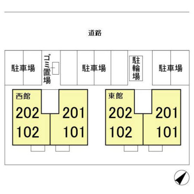 【区画図】 | フェザント　東館