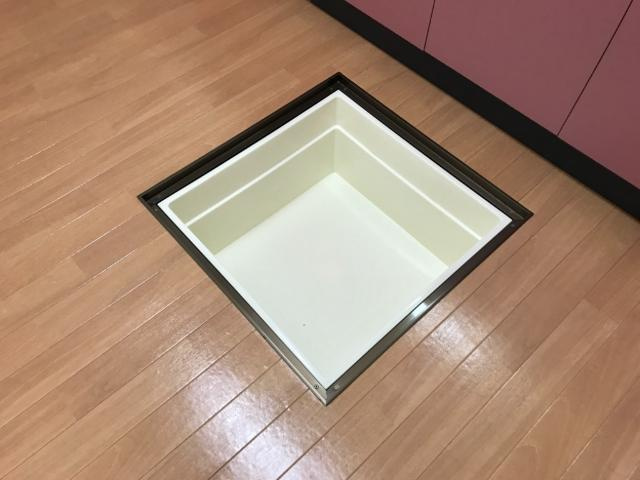 レクエルドのキッチン|床下収納