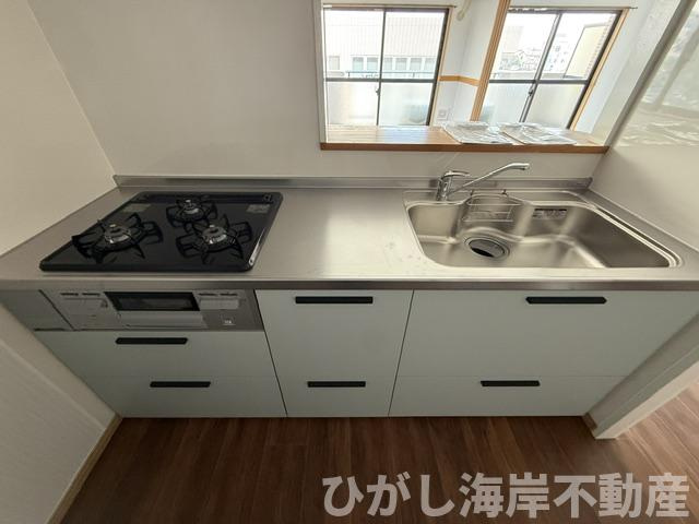 マイキャッスル平塚IIIのキッチン|新規リフォーム完了！　システムキッチン
