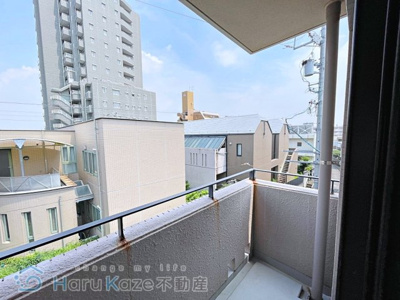 【バルコニー】 | ラフィネメゾン瑞穂【名古屋市賃貸・RC造】