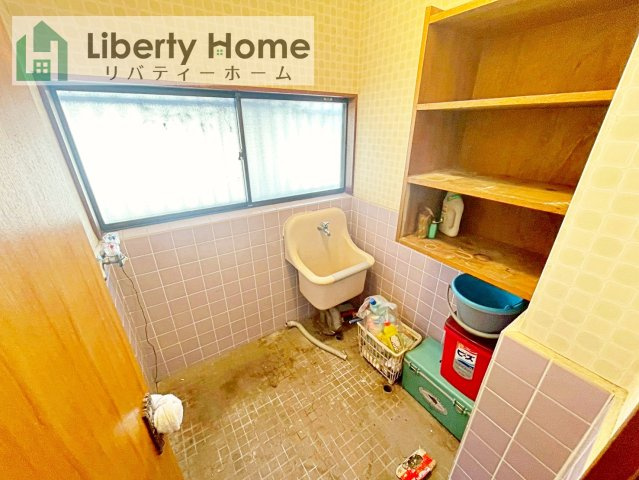 水戸市双葉台2丁目　中古戸建の脱衣所