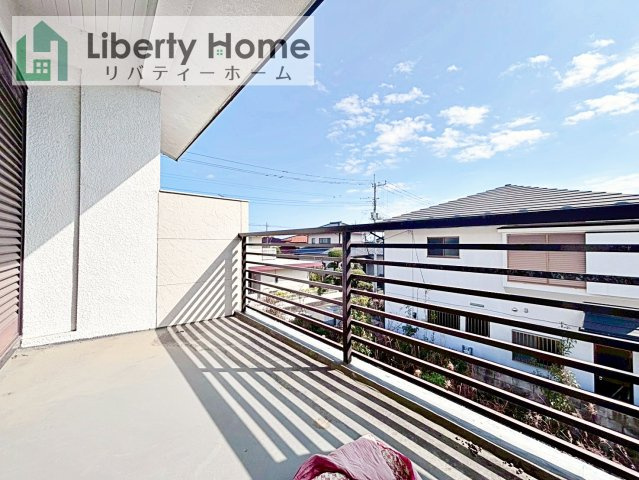 水戸市双葉台2丁目　中古戸建のバルコニー