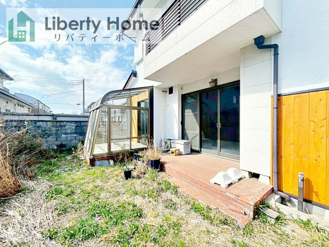 水戸市双葉台2丁目　中古戸建の庭
