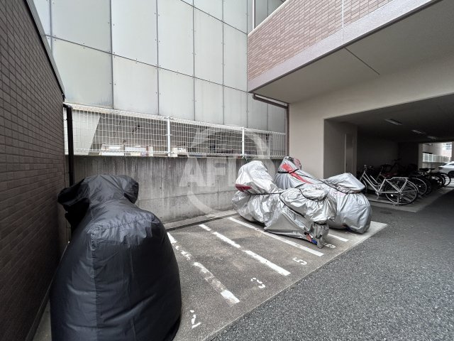 カルム千昇Ⅱのその他共用部分|カルム千昇Ⅱ　バイク置き場