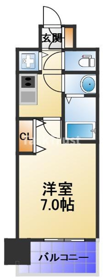 【間取り】 | スワンズシティ梅田シエロ