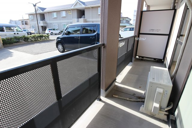 ささお弐番館のバルコニー