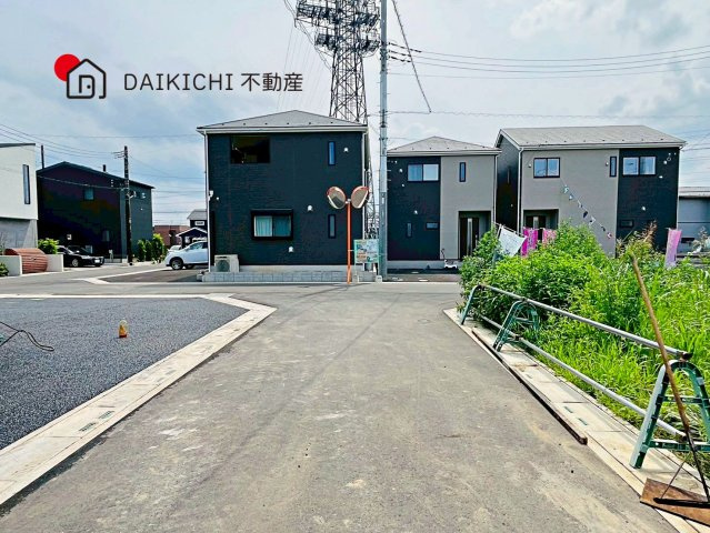 【前面道路含む現地写真】 | 宮代町百間第8 Ⅱ期　新築戸建　全9棟　14号棟