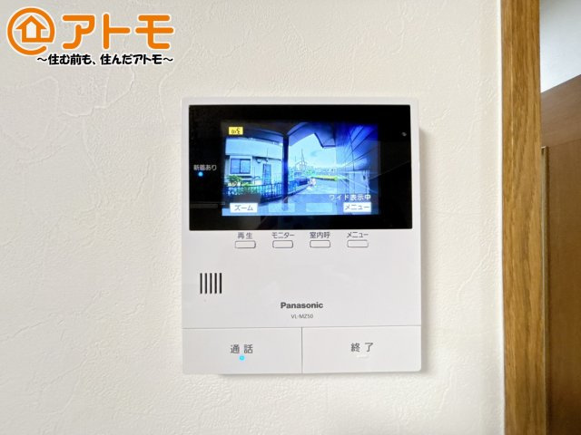 【セキュリティ】 | 裾野市二ツ屋　中古一戸建て | TVモニター付きインターホンは防犯性に優れています！