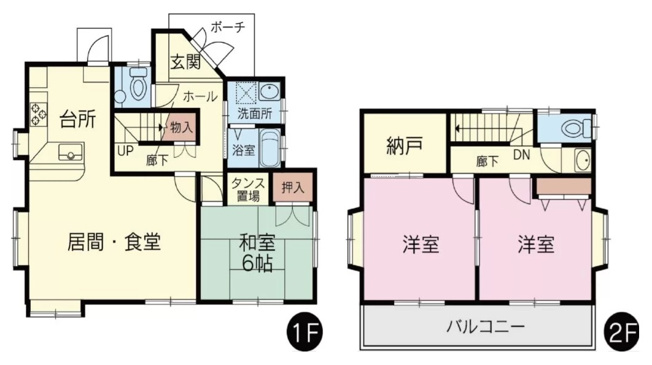 【間取り】 | 裾野市二ツ屋　中古一戸建て