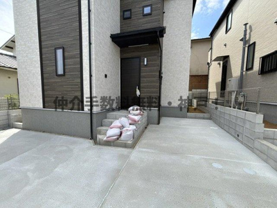 【駐車場】 | 神戸市須磨区竜が台6丁目　新築戸建B号棟　仲介手数料無料！ | 須磨区竜が台6　新築B号棟　仲介手数料無料！