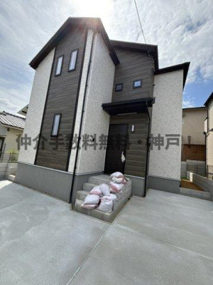 【外観】 | 神戸市須磨区竜が台6丁目　新築戸建B号棟　仲介手数料無料！ | 須磨区竜が台6　新築B号棟　仲介手数料無料！