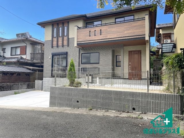 ★京都市西京区大枝北沓掛町　新築一戸建ての外観|お客様に長く安心して住んでいだだける事にこだわった家づくり！住んでからのアフターサービスにもしっかりと取り組んでいます！