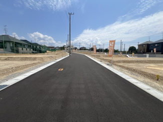 【前面道路含む現地写真】 | 城陽市寺田尼塚　27号地　売土地　建築条件付き