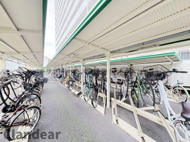 東建金町マンションの駐輪場|ドキドキの新生活も、安心してスタート。ぴったりの住まいを見つけませんか？クランディアが一緒に住まい選びをサポートします‼　まずは、お気軽にお問合せください　＃クランディア