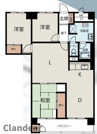 東建金町マンションの間取り|ドキドキの新生活も、安心してスタート。ぴったりの住まいを見つけませんか？クランディアが一緒に住まい選びをサポートします‼　まずは、お気軽にお問合せください　＃クランディア