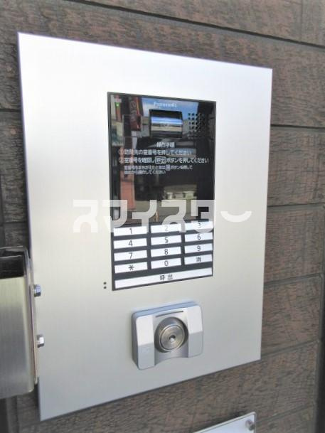 立川市羽衣町２丁目のアパートのセキュリティ