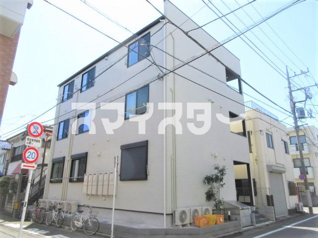 立川市羽衣町２丁目のアパートの外観
