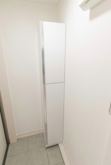 グランクオール梅島二丁目の玄関