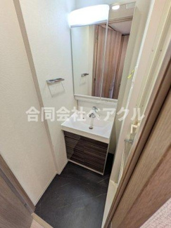 【独立洗面台】 | ベラジオ雅び京都七条ウエストⅡ | 独立洗面台、朝の身支度には欠かせません