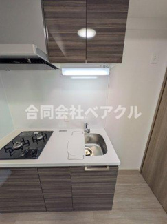 【キッチン】 | ベラジオ雅び京都七条ウエストⅡ | お料理しやすいキッチンです
