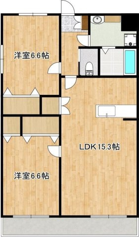 クラシード・ルネス出水の間取り