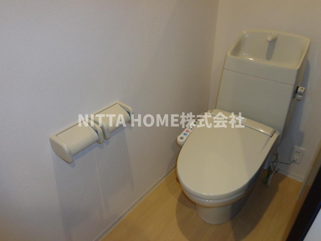 カーサ森のトイレ|温水洗浄付きのトイレを設置◇