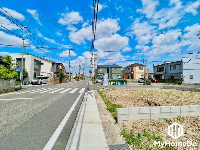 北区東味鋺　第4の前面道路含む現地写真