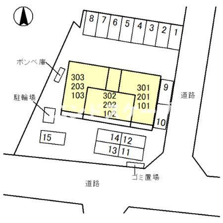 フェリスの外観|高崎、前橋、伊勢崎エリアのお部屋探しはエンドスケープまで！お客様の理想お聞かせ下さい♪