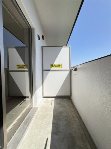アクティオン薬園町のバルコニー
