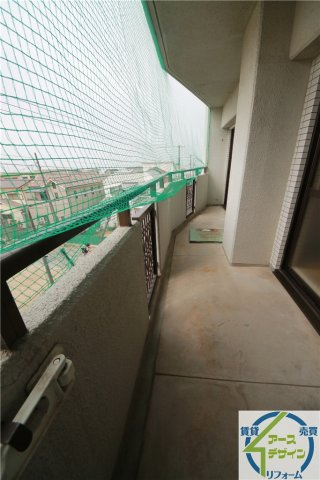 岸本マンションのバルコニー