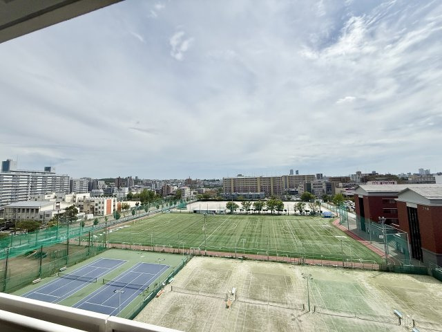 矢田川パークハウスA棟の展望