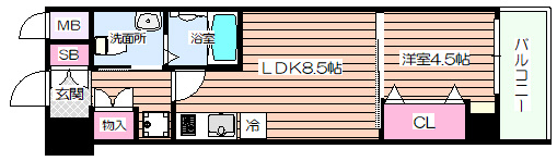 【間取り】 | LaCASA新北野