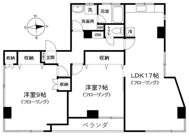 今井ビルの間取り