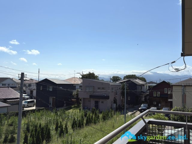 藤沢市宮原　中古戸建の展望|天候により、大山・富士山を遠望