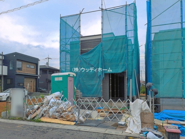 越谷市大竹　新築一戸建て　1号棟の外観