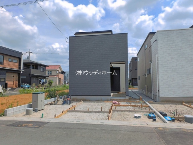 越谷市大竹　新築一戸建て　1号棟の外観