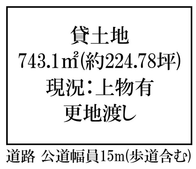 大阪市住之江区平林南1丁目貸土地110万円のその他