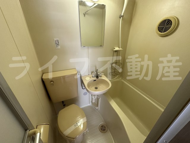 グローバル八戸ノ里Ⅱの浴室