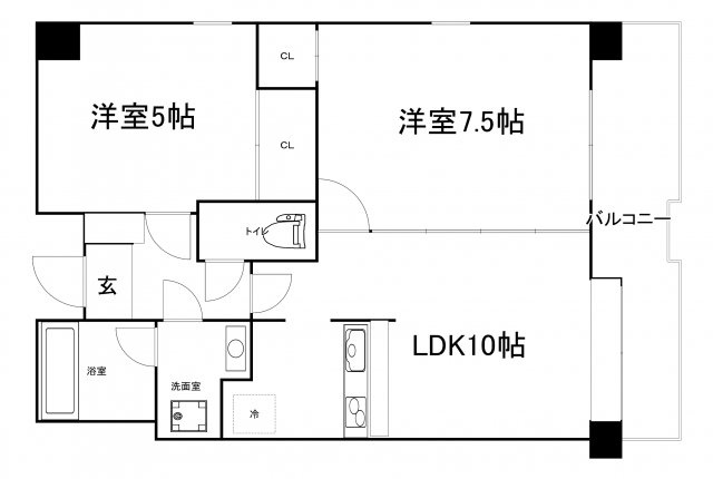 【間取り】 | アスペック天満橋