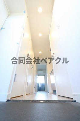 【玄関】 | プレサンス京都鴨川 | 明るい玄関です