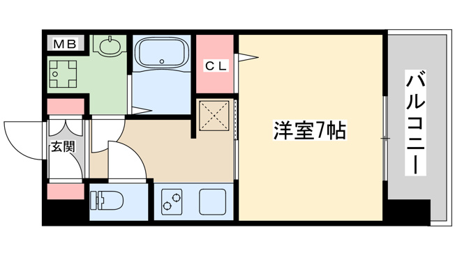 【間取り】 | エスレジデンス福島グランデ