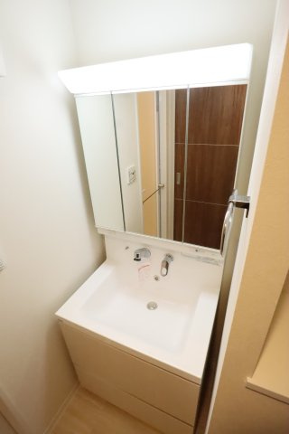 大阪市城東区成育２丁目の賃貸マンションの洗面所