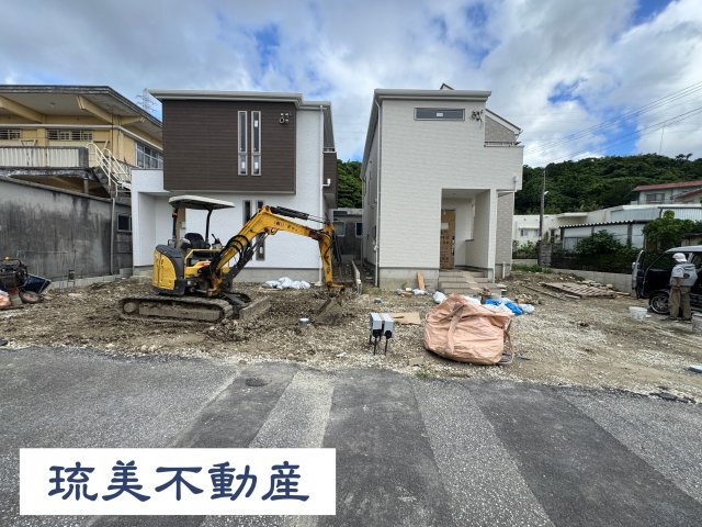 南城市大里稲嶺2期（全2棟）の外観|※2026.8.24撮影♪