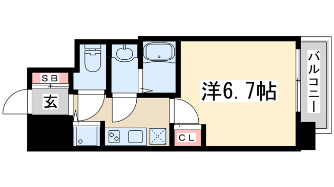 【間取り】 | エスレジデンス新大阪リデンテ