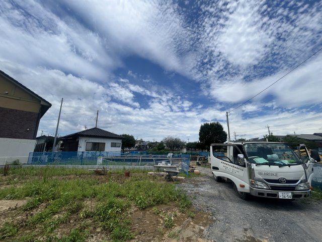 新築　前橋市川原町　1号棟の外観|現地写真　2026年10月完成予定！類似物件のご内覧等、お気軽にお問合せください♪　